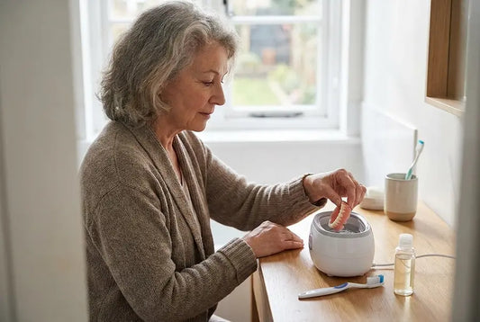 kunstgebit reinigen zonder tabletten