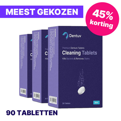 Cleaning Tablets - 3 Boxes
